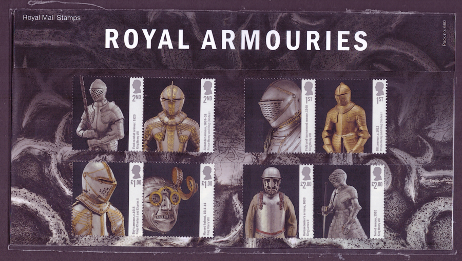 (image for) 2025 Royal Armouries Royal Mail Presentation Pack 660